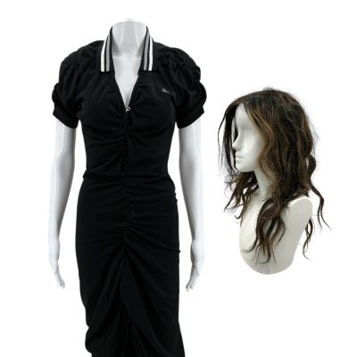 Lot 96: Relationship Goals Treese Moore Screen Worn Vivienne Westwood Dress & Wig Ch 16 Sc 77-81 | VIP Fan Auctions