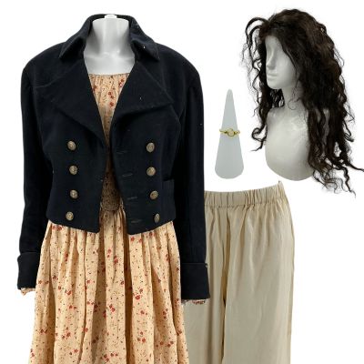 The Bluff Elizabeth Screen Worn Stunt Double Jacket, Dress, Bloomers, Ring & Wig Ch 2 Sc Multiple Level 2 & 3 | VIP Fan Auctions