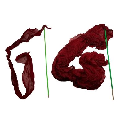 Lot 19: Mother Mary Red Woman Screen Used (2) Green VFX Sticks Wrapped In Red Cloth Sc 21 | VIP Fan Auctions