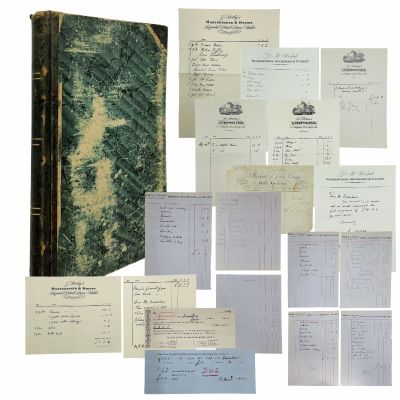 Lot 5: Wuthering Heights Nelly (Hong Chau) Screen Used Book & (18) Bills | VIP Fan Auctions