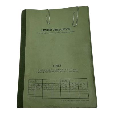 Tom Clancy’s Jack Ryan Ghost War Emma Screen Used Starling Folder | VIP Fan Auctions