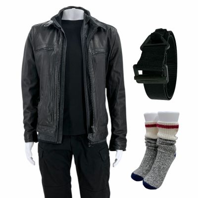 Fargo Season 5 Gator Tillman Screen Worn Jacket, Sweatshirt, Shirt, Pants, Belt & Socks Ch 3 Ep 503 | VIP Fan Auctions