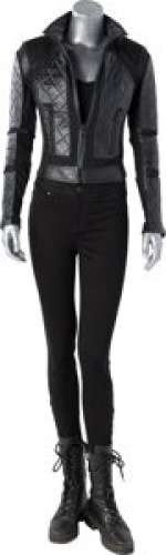 Westworld (HBO®Original 2016-2022) Evan Rachel Wood "Dolores Abernathy" Two Quilted Black Jacket Ensembles from Season 3.