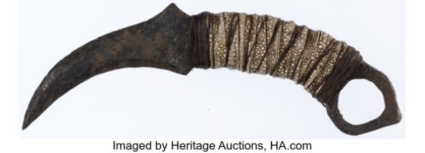 Robin Hood (Lionsgate, 2018), Jaime Foxx "Yahya / John" Hero Karambit. | Heritage