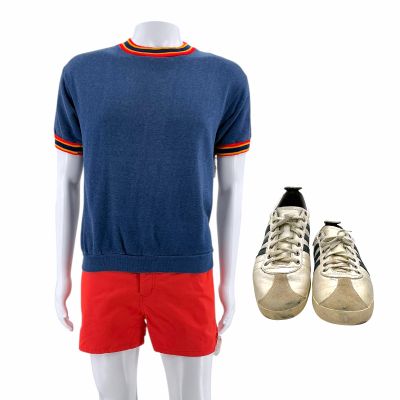 Lot 17: Tony Tony Screen Worn Shirt, Shorts & Sneakers Ch 19 Sc 37 | VIP Fan Auctions
