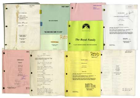 Lot of 10 Scripts Owned by Redd Foxx -- From Redd Foxx Estate | Nate Sanders