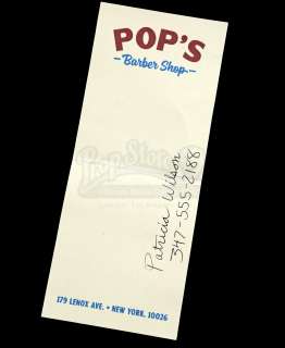 Marvel‘s Luke Cage - Lot 474 - Patricia Wilson‘s Phone Number Brochure