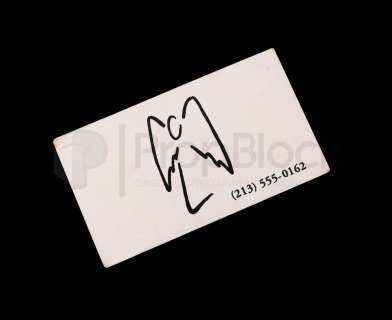 Lot 5 - Angel (TV) Angel Investigation Business Card