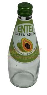 Lot 218 - Pokemon Detective Pikachu (2019) - Entei Green Aguva Lemonade Bottle with Custom-Made Label