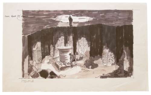 Exciting, Early Concept Art for ’’Alien’’, Done in 1977 -- Measures 17’’ x 10.25’’, From the Collection of ’’Alien’’ Executive Peter Beale | Nate Sanders