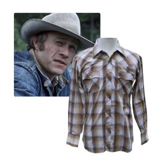 Heath Ledger Plaid Shirt From ‘‘Brokeback Mountain‘‘ -- With a COA From Focus Features