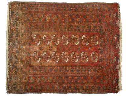 A Turkoman rug | Bonhams