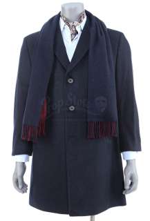 JOHN WICK: CHAPTER 3- PARABELLUM - Lot 69 - Winston‘s Return to The Continental Coat, Shirt, Scarf, Cravat, Pocket Square, Gloves and Cufflinks