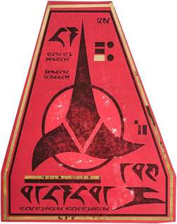 Star Trek: Deep Space Nine Klingon Insignia Sign | Propworx