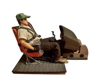 Cliffhanger (1993) - Helicopter Cockpit & Sylvester Stallone Miniatures | Hanlin Auction Service