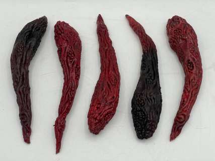 Lot 181 - "Slither" - Group of 5 slug props