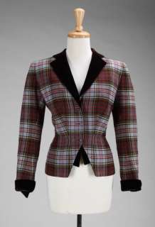 LUCILLE BALL TARTAN PLAID BLAZER FROM SORROWFUL JONES | Julien’s