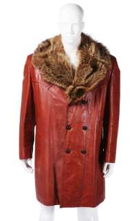 Will Ferrell’s "Semi-Pro" Red Leather Coat W/COA | GWS Auctions