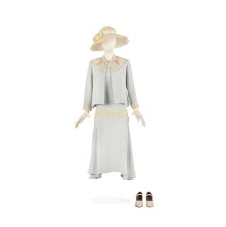 Lot 208 - Lily James (as Lady Rose): Registry wedding suit Season 5, Episode 8 6