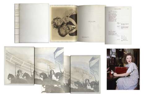 Shirley Temple Owned Leather Bound Script From 1934 Film ’’Little Miss Marker’’ | Nate Sanders