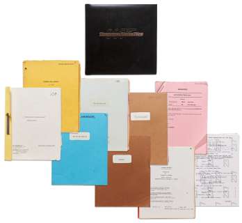 Archive Owned by ‘‘Q‘‘ in the James Bond Franchise, Desmond Llewelyn‘s Collection of 9 James Bond Scripts, 8 Call Sheets, ‘‘Tomorrow Never Dies‘‘ Photo Book & More