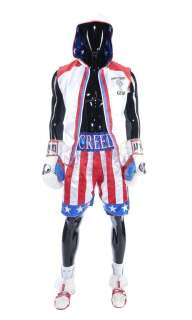CREED (2015) - Lot 191 - Adonis Creed‘s (Michael B. Jordan) Ringside Costume Display