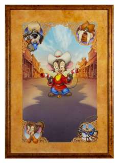 "Fievel Goes West" Original Poster Artwork. | Van Eaton Galleries