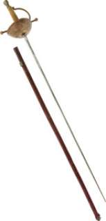 An Errol Flynn and Gene Kelly Screen Used Sword from "Against All Flags" and "The Three Musketeers."