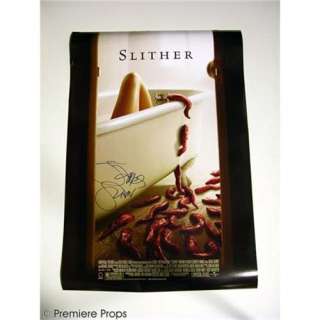 Lot 275 - SLITHER Signed Movie Memorabilia Poster