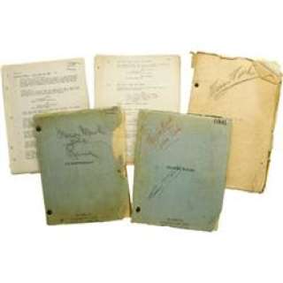 Lot 22030 - Marian Marsh Personal Script Archive