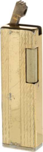 Basic Instinct (Tri-Star, 1992), Sharon Stone "Catherine Tramell" Gold-Plated Lighter.