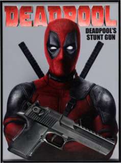 Deadpool (Marvel Entertainment, 2016), Ryan Reynolds "Wade Wilson/Deadpool" Stunt IWI Desert Eagle Mark XIX.