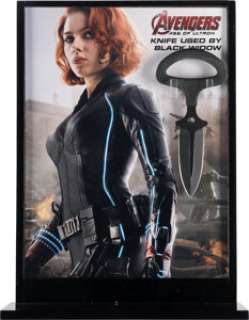 Avengers: Age of Ultron (Walt Disney, 2015), Scarlett Johansson "Natasha Romanoff/Black Widow" Hero Combat Push Dagger.