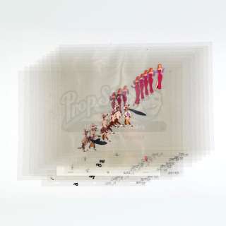 WHO FRAMED ROGER RABBIT (1988) - Lot 1347 - Jessica Rabbit (Kathleen Turner) and Smart Ass (David Lander) Animation Cels with Photo Prints