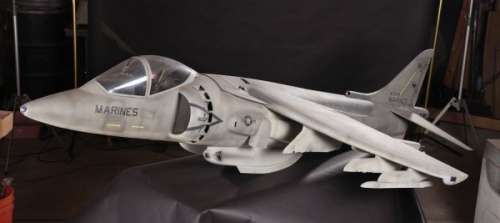 Lot 1067 - Harrier jet filming miniature from True Lies