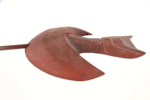 Lot 1483 - Screen-used Ferengi ship from Star Trek DS9