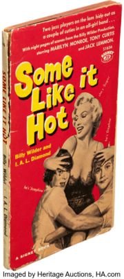 Marilyn Monroe Personally Owned Trade Paperback Copy of Some Like It Hot (UA, 1959) Screenplay. | Heritage