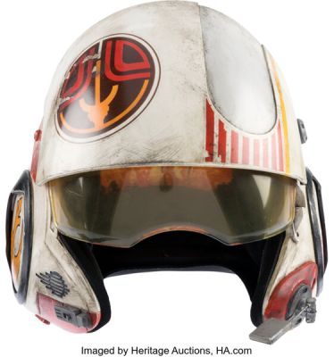 Star Wars: Episode VII - The Force Awakens (Disney, 2015), Tosin Cole "Lieutenant Bastian" Resistance Pilot Helmet. | Heritage