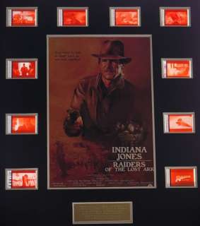 Indiana Jones | Indiana Jones - Framed Film Cell Display with COA | Catawiki