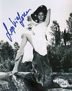 Sophia Loren | Sophia Loren - Italian Icon - Autograph, Photo with COA of PSA | Catawiki
