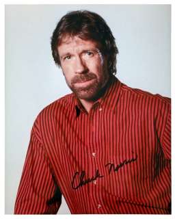 Chuck Norris - Action Legend - Authentic Signed Photo with LOA | Catawiki