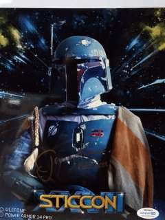 Star Wars - Signed in person by Jeremy Bulloch (+) as "Boba Fett" - Sticcon Italy, 2013 with double - Autograph , photo | Catawiki