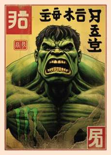 Kobalt (1970) - Monster Energy- Hulk (Galaxy Advertising) | Catawiki