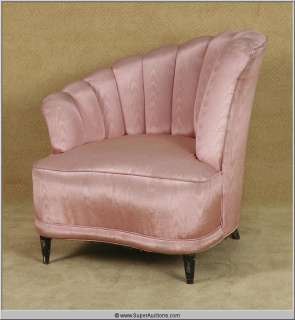 Lot 360 - "Powder Blue" 2009 with "Patrick Swayze" 1950‘s Pink Shell Back Lounge Chair used as a Movie Prop