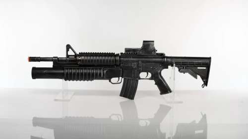 M4 w/ Under Barrel Launcher Winter Soldier Version Film Prop | Wulfgar Props