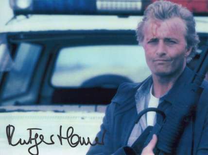 The Hitcher - Signed by Rutger Hauer (+) (John Ryder) | Catawiki