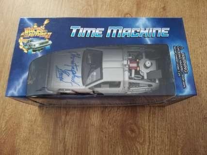 Back to the Future, Christopher Lloyd "Doc Brown" BTTF hand signed DeLorean Time Machine - in-person German Comic Con | Catawiki