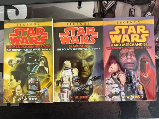 K. W. Jeter - Star Wars: The Bounty Hunter Wars (The Mandalorian Armor; Slave Ship; Hard Merchandise) - 1998-1999