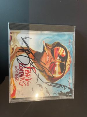 gesignieerde cd soundtrack film ’Fear and Loathing in Las Vegas’ + Boek ’Brazil’ | Catawiki