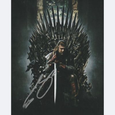 Game of Thrones - Signed by Sean Bean (Ned Stark) | Catawiki